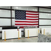 Homissor American Flag 12x18 Ft Large US Giant United State Flags Heavy Duty Outdoor Embroidered Stars for All Weather High Wind Sewn Stripes With 5 Brass Grommets