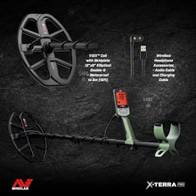 MINELAB X-Terra PRO Waterproof Treasure Metal Detector for Adults with PRO-FIND 15 Pinpointer, Finds Pouch, Gloves and Camo Hat