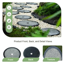 GZHERVICES Courtyard and Lawn Stepping Stones, Garden Walkway Pavers, Decorative Garden Stepping Stones, and Patio Path Steps—Ideal for Landscape Pathways(40x40cm)