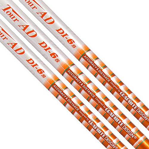 Graphite Design Tour AD DI-6 Driver Shaft - Orange (TaylorMade M1/M2 Adapter, Stiff - 65gr)