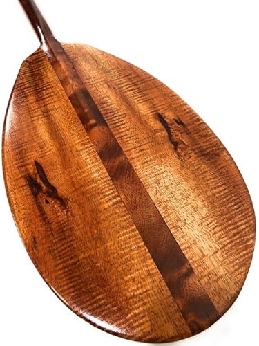 Tikimaster Exquisite AAA Grade Koa Paddle 50" T-Handle Made in Hawaii