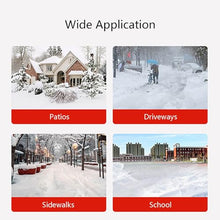 Efficient Snow Thrower, Electric Snow Removal Thrower with Directional Plate, Cordless Electric Snow Blower for Patio, Deck, Driveway