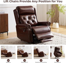 UOPYNE Power Lift Recliner with Massage & Heat, Adjustable Headrest