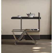 CHmrfvqtus Couch Side Table Sofa Side Movable Table with Wheels for Small Apartment Light Luxury Creative Trolley