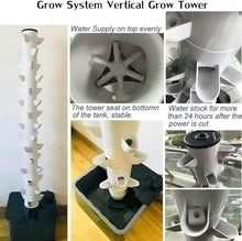 Hydroponic Tower Growing Sytem, Indoor Grow System with Grow Lights and Stands, Soilless Cultivation Grow Tower, 45 Holes Aeroponics Growing Kit