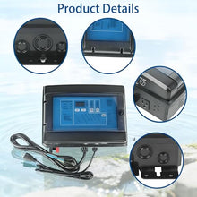 Salt Chlorinator System, 5/10/15/20/30/50G/H Saltwater Chlorine Generator Electrolysis Salt Chlorinator Device Electronic Chlorine Generator for Swimming Pool Spa Water Treatment Machines(20g/H)