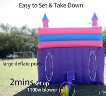 21FT(L) Commercial Grade Water Slide for Adults, No Blower, (Double Slides) (Heavy Duty Full PVC) (Large Water Pool), (1100w UL Blower), Inflatable Waterslide for Backyard, Outdoor Blow up Slide