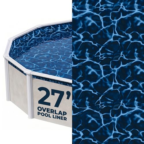 Blue Wave Evening Bay 27 ft Round Pool Liner for Above Ground Pools
