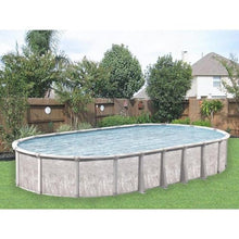 In The Swim Oval Above Ground Swimming Pool Marina Package Multi-Colored
