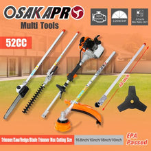 10 in 1 Multi-Functional Trimming Tool,Hedge Trimmer, Grass Trimmer,Orange