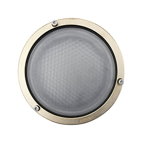 Hydrel PDX7CL Paradox Series Architectural In-Grade Well Light Fixture Luminaire, Solid Brass Construction, IP68, Wet Location, Cool Lens