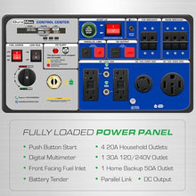 DuroMax XP11000iHT 11,000-Watt Tri Fuel Portable Digital Inverter Generator - Gas, Propane & Natural Gas, Remote Electric Start, Whole Home Power Backup, Transfer Switch Ready, RV & Emergency Ready