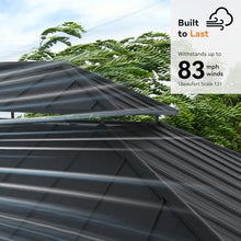 Modern Shade Wood Gazebo 10x12 with Double Galvanized Steel Roof