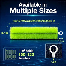 20 30 50 100 Pcs ,Green Lightweight Filter Brushes For Pond & Aquarium