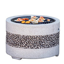 Outdoor Fire Pit Garden BBQ Grill Kit, Backyard Patio Garden Fireplace Camping Outdoor Wood Burning Fire Pit Bowl, Outdoor Heater