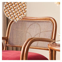 SFYCLEB Sofa Rattan Hanging Chair Rattan Chair Tea Table Balcony Single Sofa Backrest Chair Sub Vintage Rattan Armchair Sub Rattan Hammock Chair