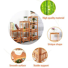 ZOCWJK Indoor Plant Stand Multipurpose Plant Stands Indoor Outdoor Flower Pot Holder Plant Pot Stand for Balcony Corridor Garden Terrace Multifunctional,Natural-100cm