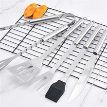OEKFVCHVZ Barbecue Tool Set Cloth Bag of 29 Pieces