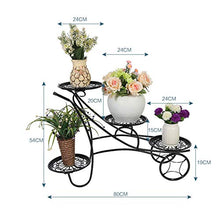 SIDUFHAOPKLL Plant Stand Flower Pot Rack Garden Shelf Indoor Outdoor Multi Tier For Patio Lawn Balcony Display