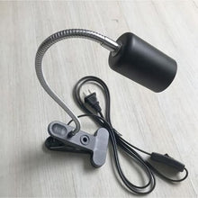 E27 Plant Growth Lamp Base For Tortoise Heating Lighting Variable Direction Lamp Holder With Clip 50pcs