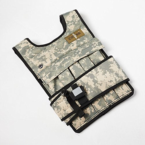 CROSS101 Adjustable Weighted Vest Camouflage