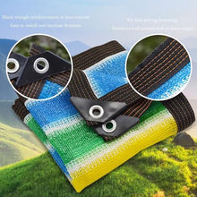 Sun Shade Sail 80%-95% UV Resistant Fabric Mesh Tarp Shade Netting Sunblock Shade Cloth for Carport Terrace Garden Greenhouse Plant Shade Net