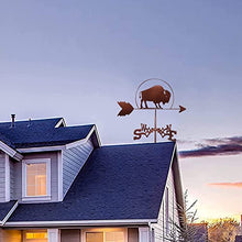 Bullfight Weathervane Metal Weather Vane Garden Wind Vane Vintage Weather Vane Hollow Wind Direction Indicator for Outdoor Iron Roof Yard Decoration (Style 5) (Style 1)