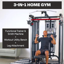 Inspire Fitness FT2 Functional Trainer & Smith Machine Station Bundle - Fully Loaded