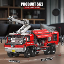 Mould King Airport Rescue Vehicle Building Set 6653 Pieces with Motor/APP Remote Control