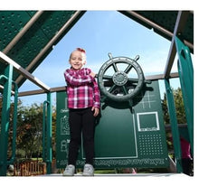 Lifetime Double Slide Deluxe Play Set Earthtone