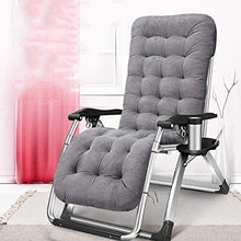 IIPOSAQQ Zero Chair Patio Outdoor Adjustable Reclining Folding Chair Lawn Lounge Chair for Deck Beach Yard and Beach with Pillows