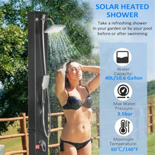 Solar heated shower (Amazon Shipping)
