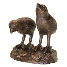 Design Toscano Quail Solid Garden Statue Set of 2 Cast Bronze