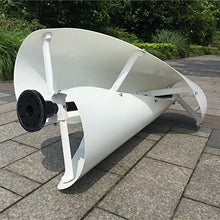 OLONETO Vertical Axis Magnetic Levitation Wind Power Generation 12V 24v 48v1000W Helical Wind Turbine Kit Portable Vertical Wind Turbine Kit with MPPT Charge Controller (Color : B, Size : 12v)