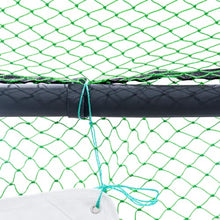 Eleeferri Golf Hitting Cage with Practice Net & Swing Mat Green Black White