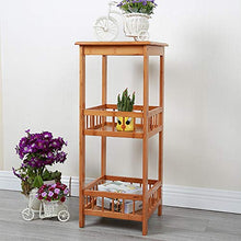 ZOCWJK Indoor Plant Stand Multipurpose Plant Stands Indoor Outdoor Flower Pot Holder Plant Pot Stand for Balcony Corridor Garden Terrace Multifunctional,Natural-80cm
