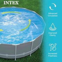 INTEX Krystal Clear 2,100 GPH Sand Filter Pump with QS1200 Saltwater System