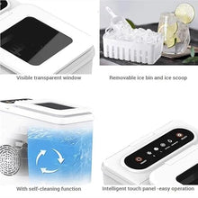 TEDILUVI Home Ice Machine Dormitory with Small Power Table Surface Chewing