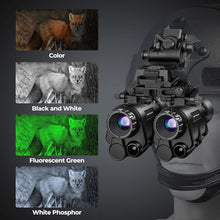 GOYOJO NVG Night Vision Goggles Helmet Mounted 2K Binoculars Black