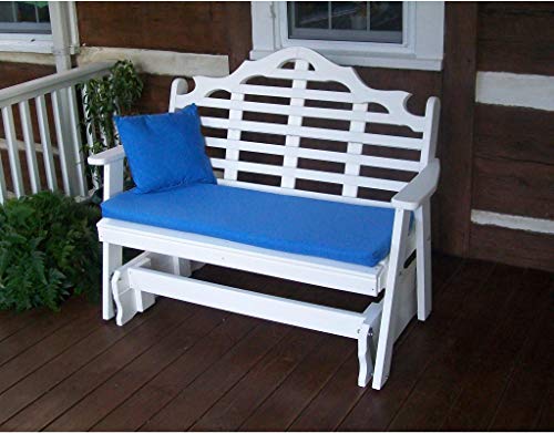 A&L Furniture Company Marlboro Recycled Plastic 4ft Glider Chair - Lead TIME to Ship 4 Weeks