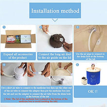 Portable Sauna Tent Foldable Adult Bathtub Personal Sauna Tent Foldable Sauna Spa with Remote Control for Therapeutic Relaxation Detox Weight Loss at Home (Sauna Tent 75x75cm)