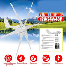 HUIZHITENGDA Low Noise 20000W Wind Generator Vertical Axis Wind Turbine 12V-220V Complete System Kit Low Start Wind Speed with MPPT Controller(White),24v