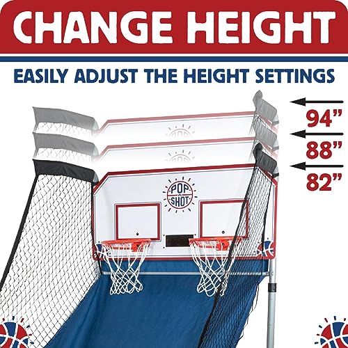 Pop-A-Shot Home Dual Shot Illinois State Redbirds Orange
