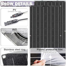 800W Flexible Solar Panels with 50A Charge Controller Photovoltaic Panels