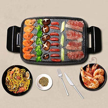 AFPSDLFJDLS Multi Function Household Electric Grills Griddles Hot Pot BBQ Machine Non Stick Pan