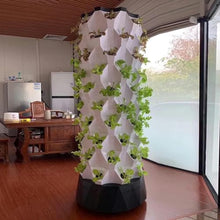 FLTRGO Tower Garden Hydroponics Growing System - Automated Aeroponic Tower Garden,Indoor Smart Garden,Nursery Germination Kit Including Smart Plug,Water Level,Water Pump,10floors
