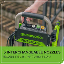 Greenworks Pro 2300 PSI 2.3 GPM Electric Pressure Washer(SGS Certified)