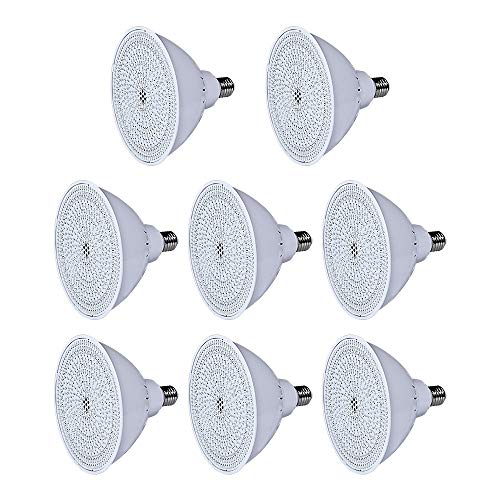 Anzios 8X Submersible LED Lights with Remote IP68 Waterproof Pool for Pond Fountain Vase Fish Tank Wedding Decoration Battery Operated