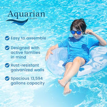 Aquarian Phoenix Steel Frame Above-Ground Pool Beige