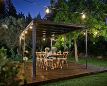 Palram Canopia Milano 10x14 Gazebo Gray/Bronze